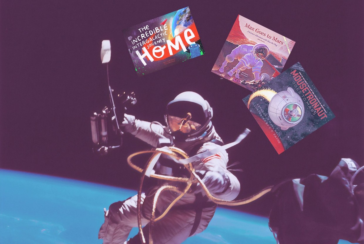«Истории из космоса»: астронавты читают детям книги прямо с космической станции - слайд 