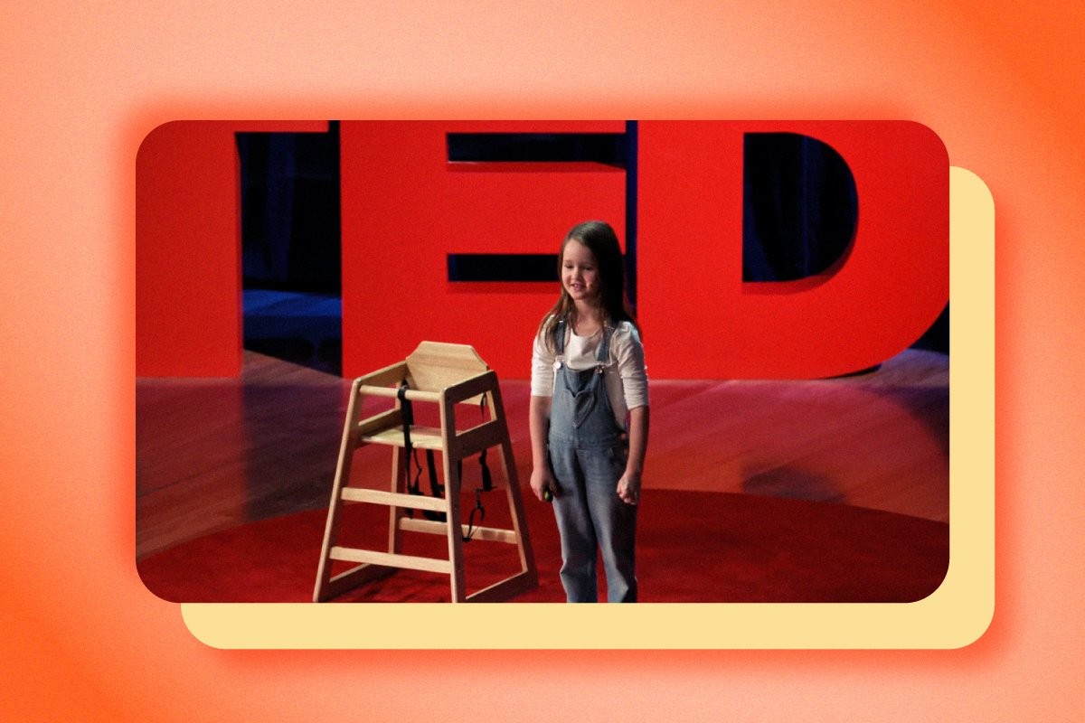 Как игра в «ку-ку» может изменить мир? Семилетняя Молли Райт рассказала на TED Talks - слайд 