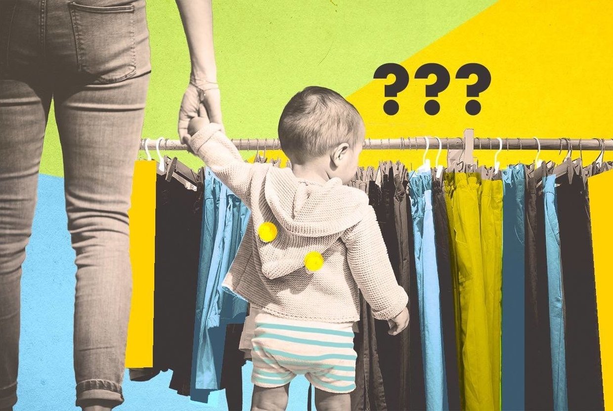 Ребенок хочет выбирать одежду самостоятельно. Как ему помочь? - слайд 