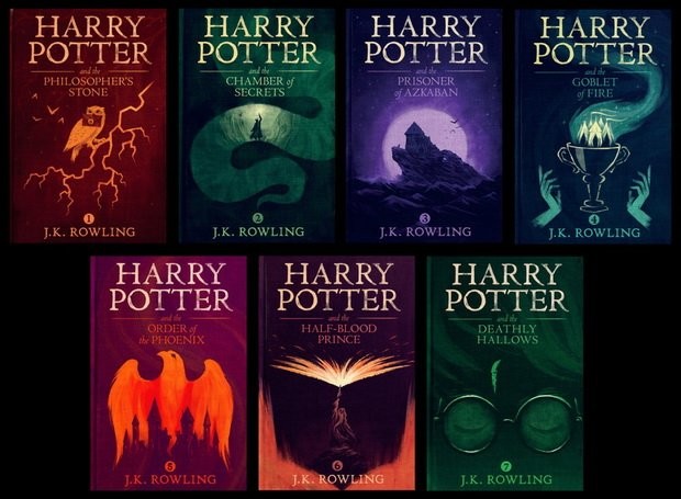 Художник показал неопубликованные варианты обложек к «Гарри Поттеру»: на некоторых зашифровано второе изображение - слайд 