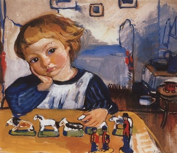 Родители – детям: 12 картин, на которых знаменитые художники изобразили своих детей - слайд 