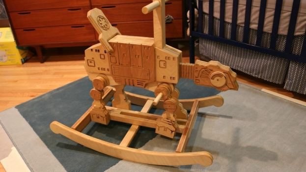 Отец сделал для малыша мебель в стиле Звездных войн – и это очень круто! - слайд 