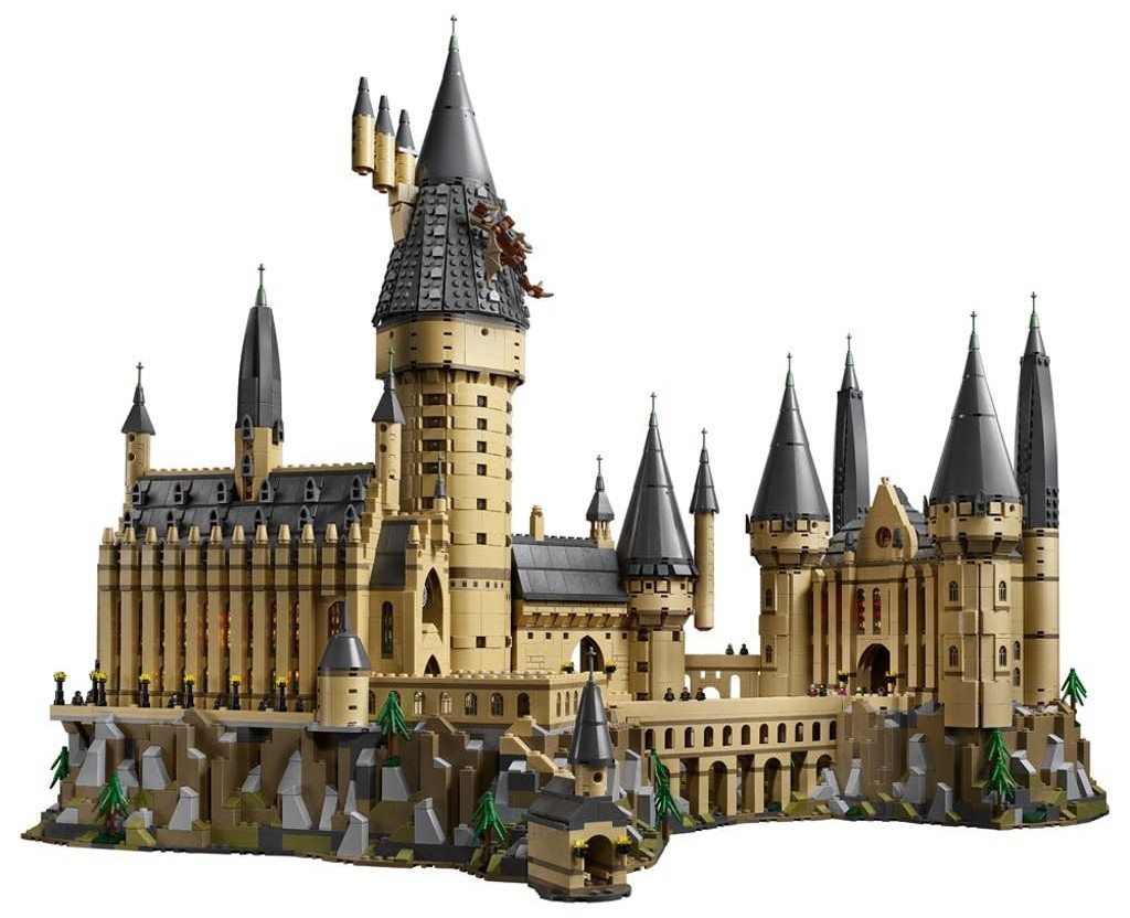 LEGO выпускает гигантский замок Хогвартс - слайд 