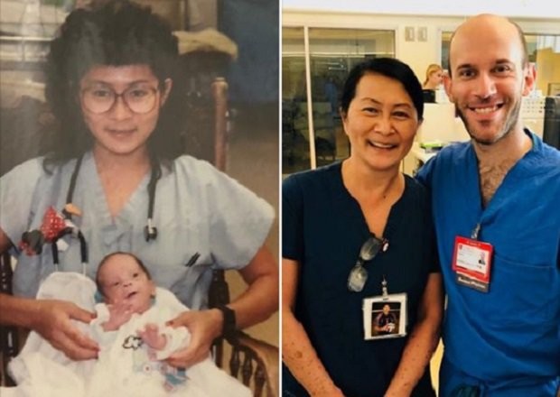 Медсестра, заботившаяся о недоношенном младенце, узнала его 28 лет спустя - слайд 