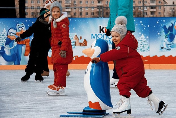 В 15 парках Москвы этой зимой будут работать школы фигурного катания - слайд 