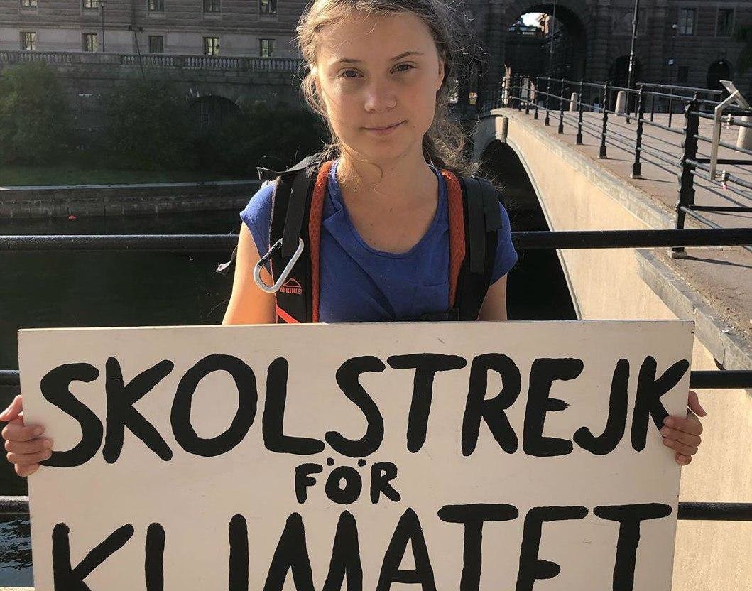 16-летняя эко-активистка Грета Тунберг отправится в трансатлантическое путешествие - слайд 