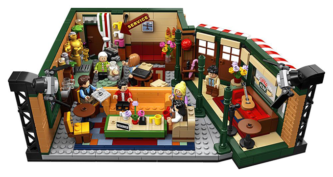 Lego выпускает новый набор — Central Perk из сериала «Друзья» - слайд 