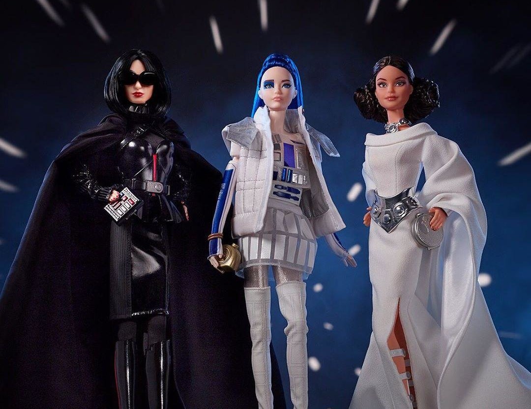 Вышла новая коллекция кукол Barbie в стиле персонажей «Звездных войн» - слайд 