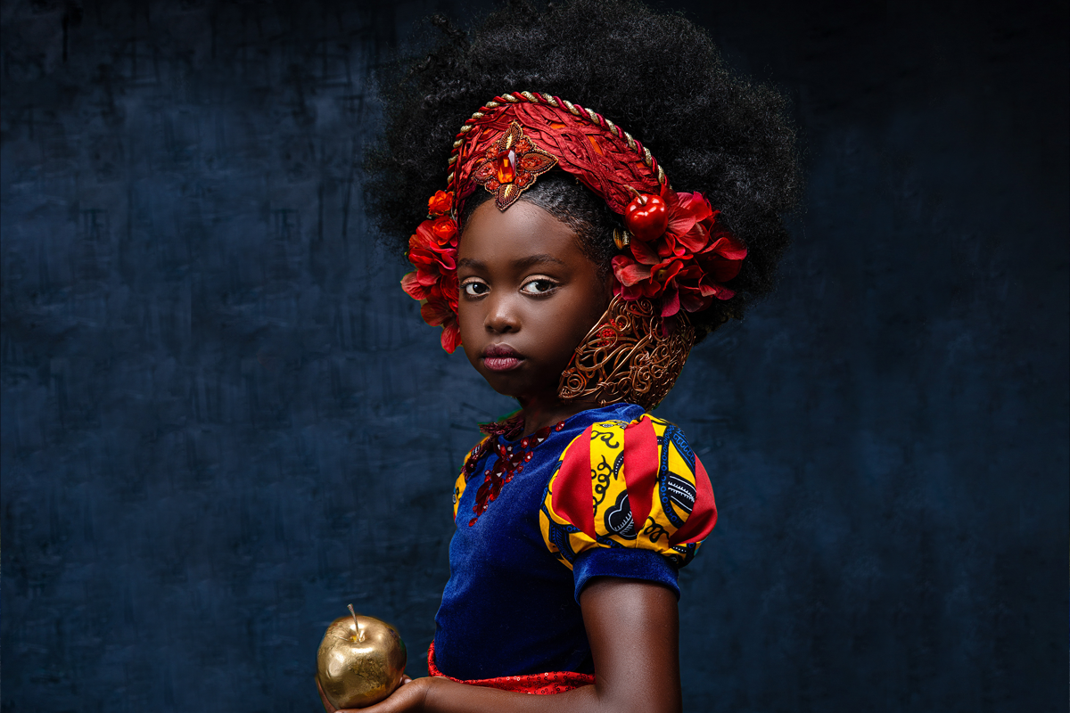Фотографы из США превратили чернокожих девочек в принцесс  - слайд 
