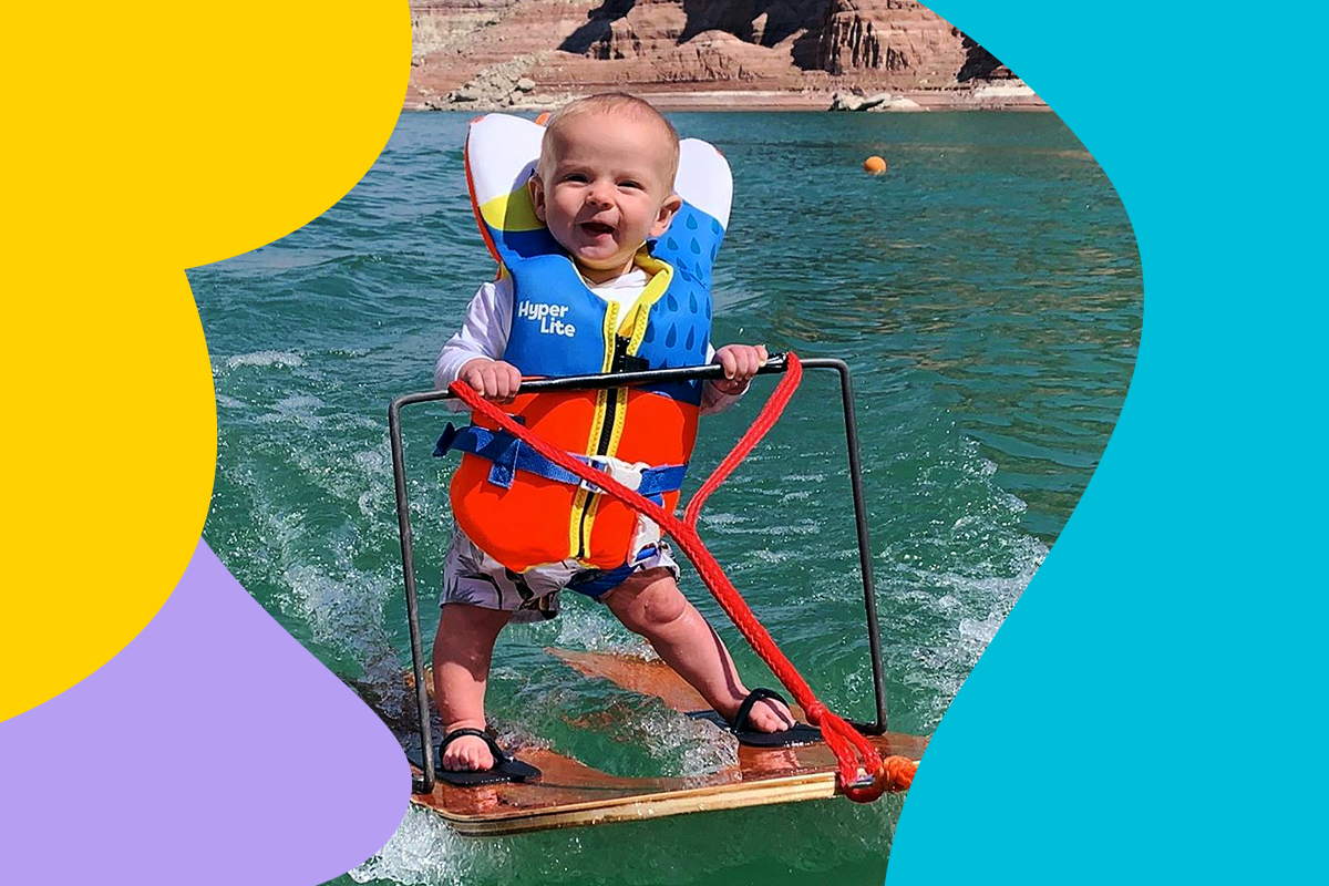 «Глупо и опасно»: в сети обсудили родителей, прокативших шестимесячного сына на водных лыжах - слайд 