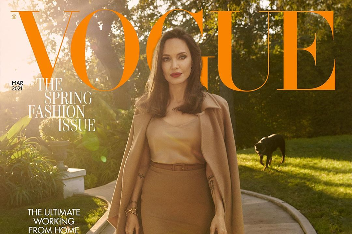 Анджелина Джоли рассказала Vogue о материнстве, детях и дала совет родителям - слайд 