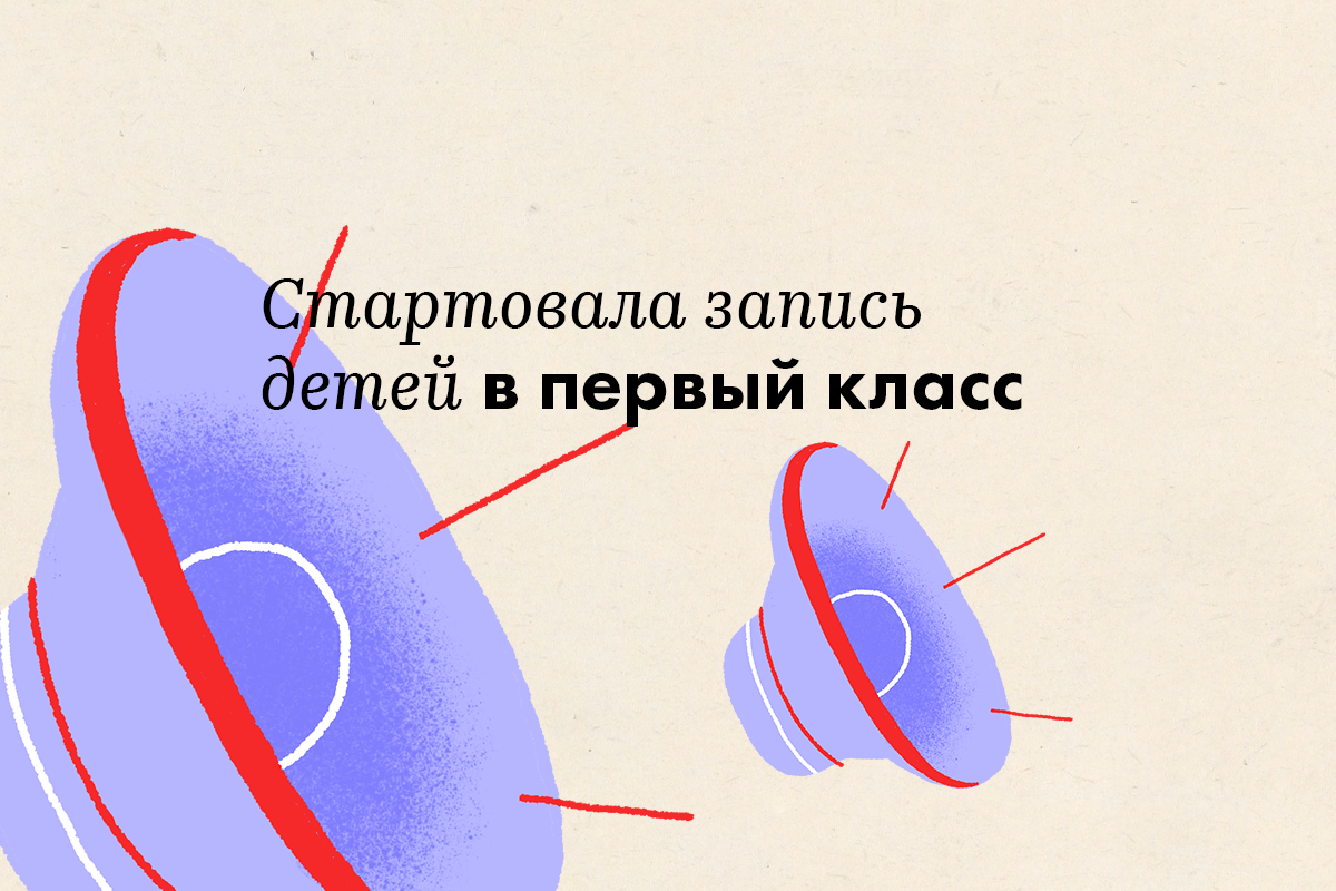 Стартовала запись детей в первый класс - слайд 