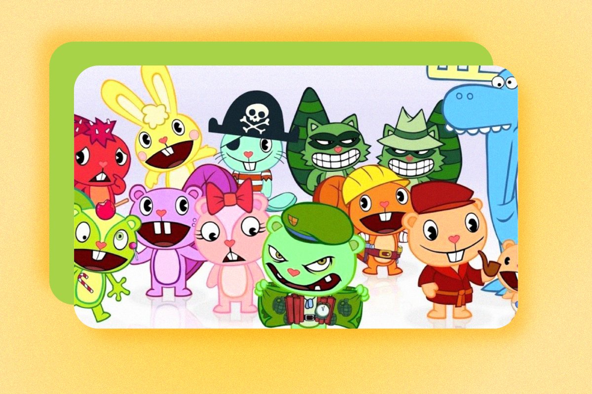 Петербургский суд запретил мультсериал Happy Tree Friends