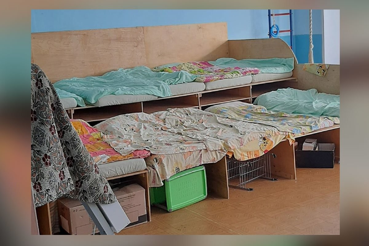 Кровати-нары в детском саду