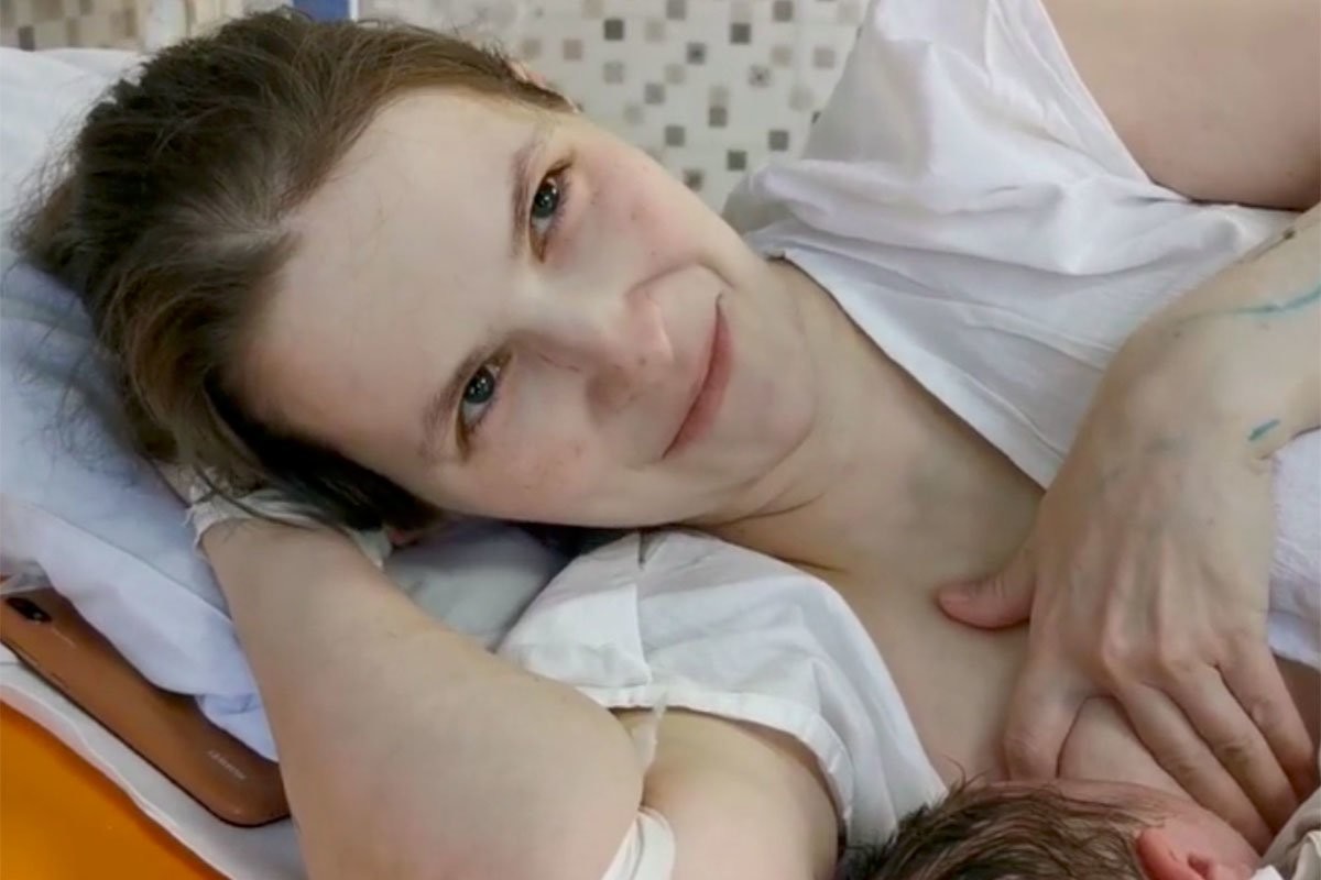 Петербурженка родила десятого ребенка в десятом родзале роддома номер десять - слайд 
