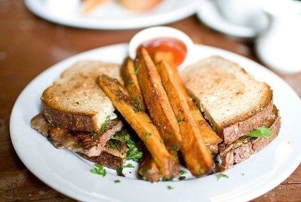 разминка для мозга бургер картошка фри пицца