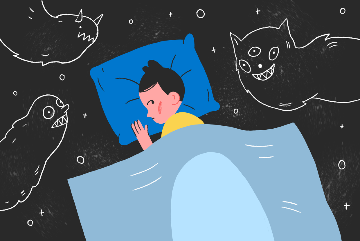 Перепишите сюжет: действенный способ справиться с ночными кошмарами у ребенка - слайд 