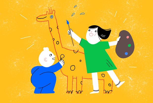 Зеленый лев и самооценка: почему детские рисунки — не просто каляки-маляки - слайд 