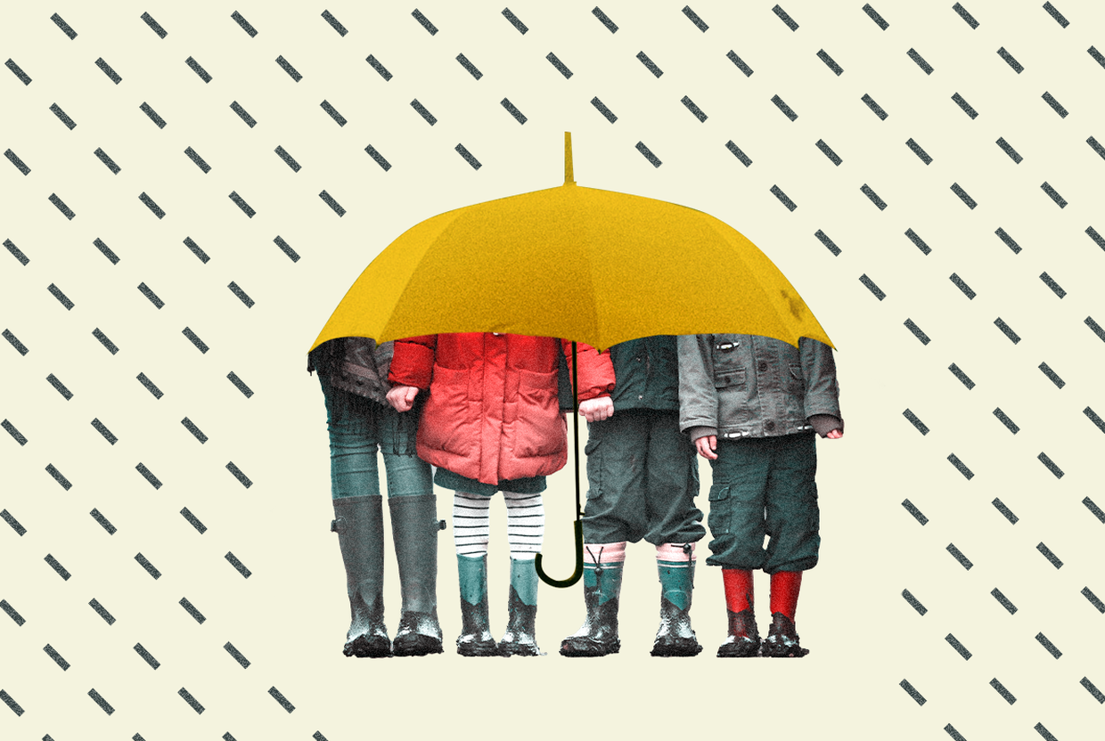 На улице дождь, но погулять с ребенком все равно хочется? Вот 7 уличных развлечений для дождливого дня! - слайд 
