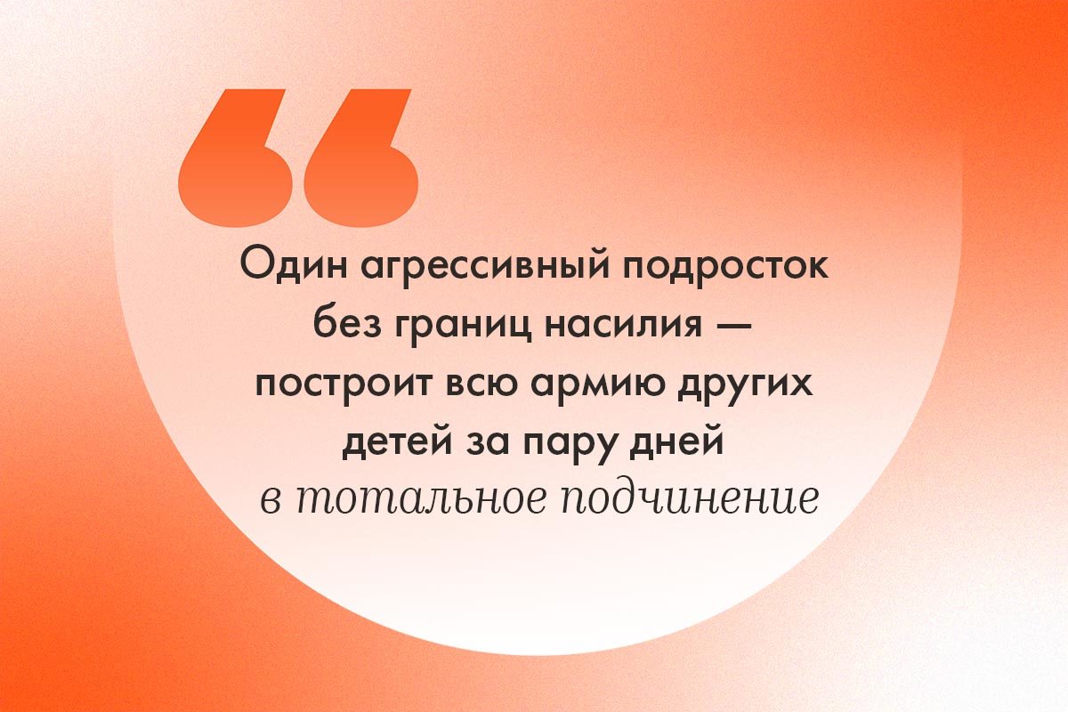 Почему старшие дети издеваются над младшими в детдоме? Разница в возрасте  здесь ни при чем