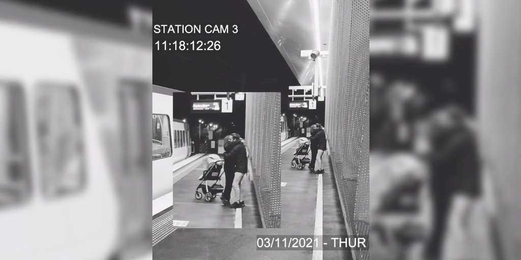 В Сети завирусился ролик о матери, забывшей ребенка в поезде